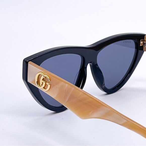 💯 Authentic Gucci Blue Cat Eye Ladies Sunglasses GG1333S 004 - Picture 6 of 15
